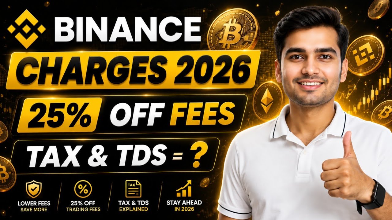 Binance Trading Fees 2026 | Binance Charges for Indians