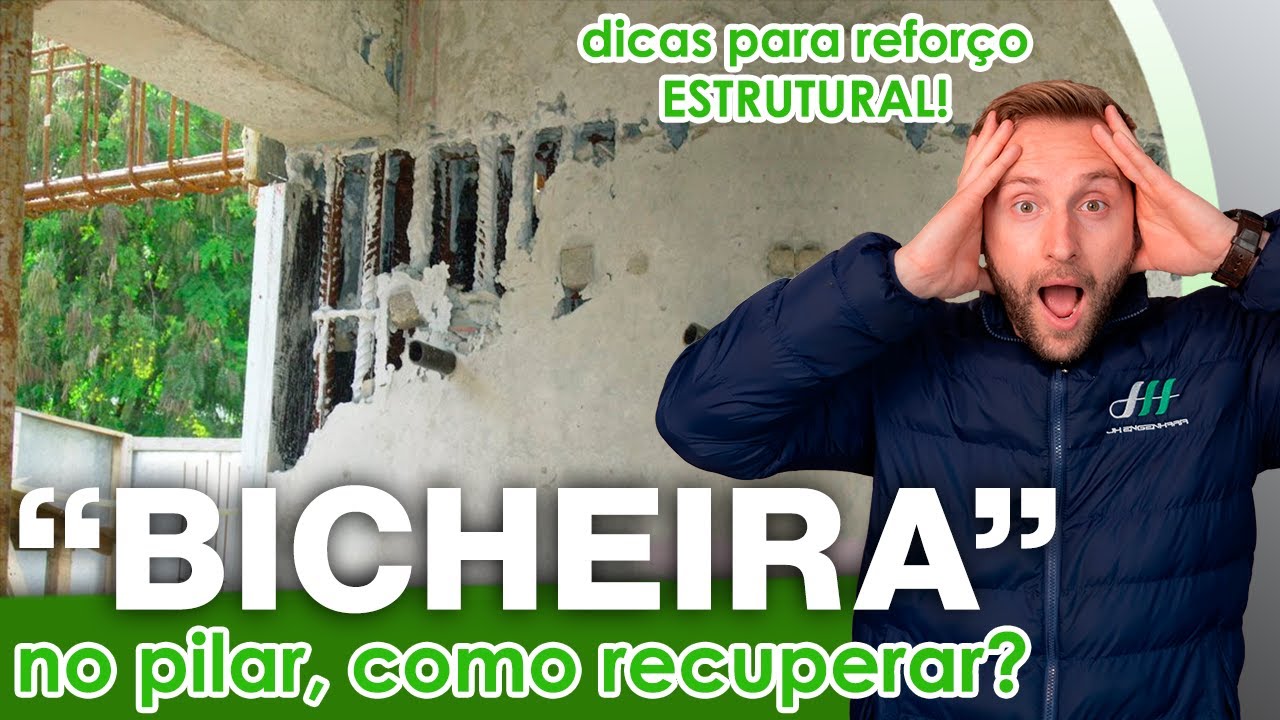 COMO RECUPERAR A ESTRUTURA DO PILAR, APRENDA O SEGREDO! 