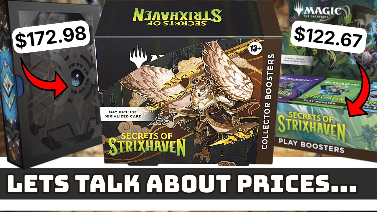 Мои мысли о ценах на ранние выпуски колоды Strixhaven Sealed MTG.