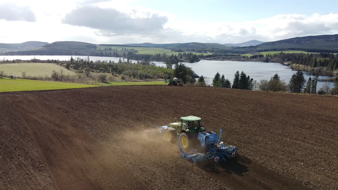 Bruce Farms - Drilling Peas