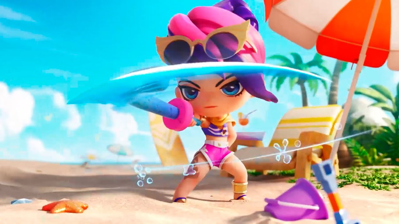 Cinematic: Chibi Fiora Pool Party - TFT: Battle of The Golden Spatula