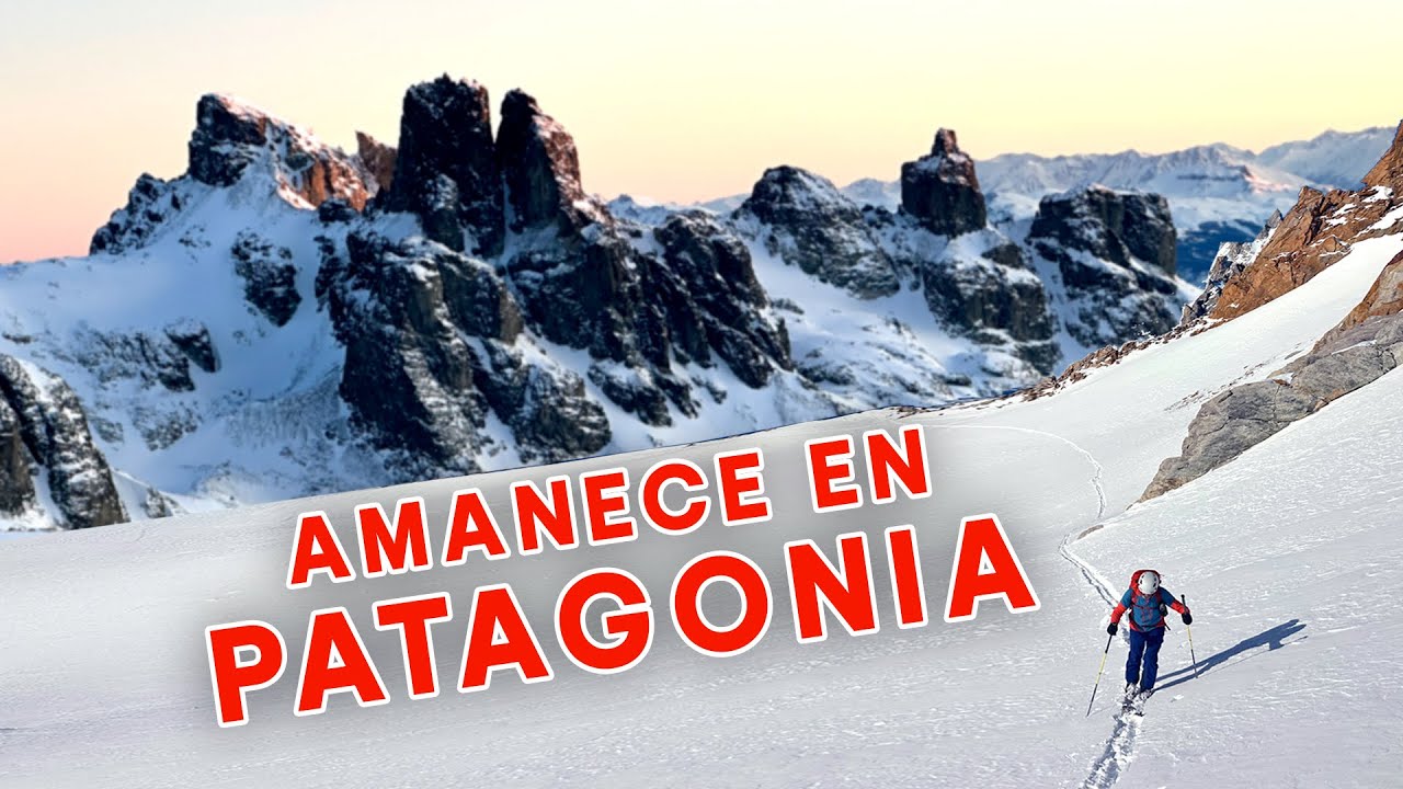 Esquí de montaña en el CERRO SAN LORENZO (Patagonia)