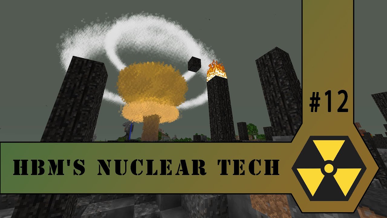 ☢ Обзор мода Hbm's Nuclear Tech | Часть 12 | Ядерное оружие, дигамма и не только | Minecraft 1.7.10