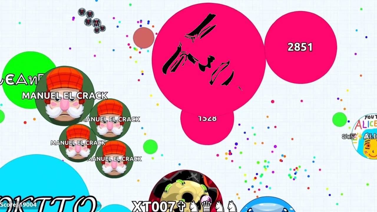 Agario - I like my teams the way I like my women: in groups of 5