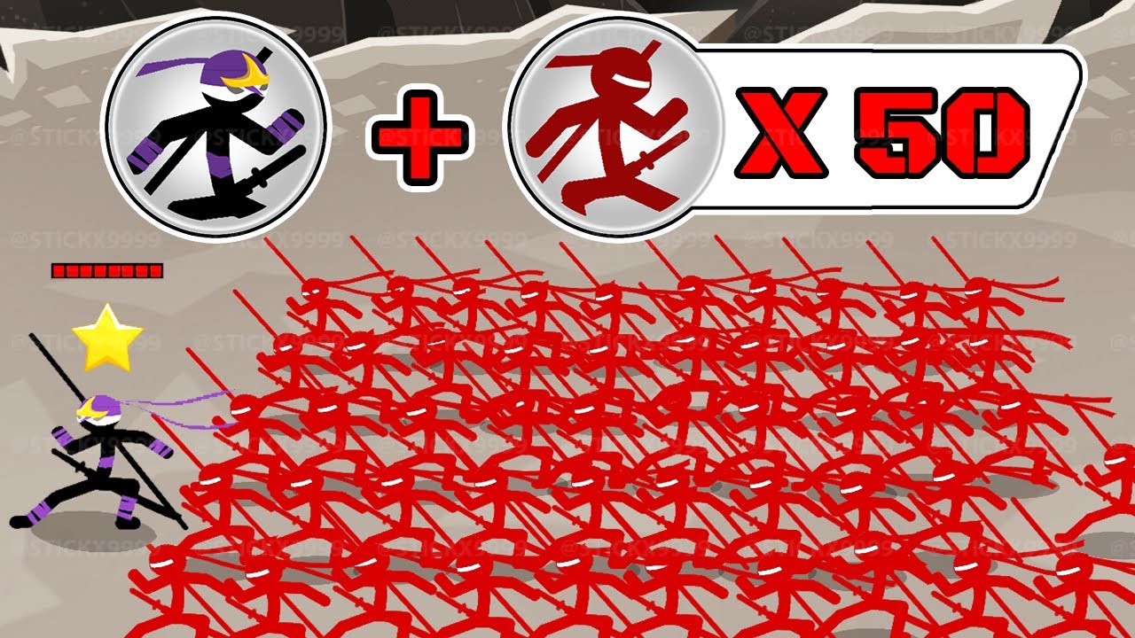 General Shade and 50 Shadowraths Wiped Out EVERYTHING Almost⚔️ STICK WAR SAGA HACK 💥 Stickx9999