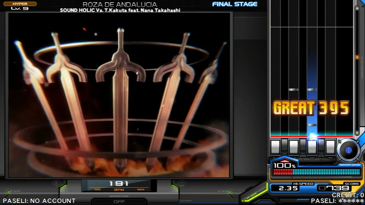 beatmania IIDX 26 Rootage - ROZA DE ANDALUCIA (SP HYPER) FULL COMBO AAA