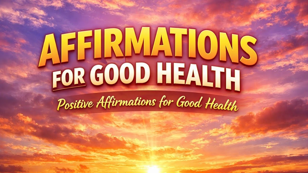 Good Health Belongs to Me | Affirmations for good health 