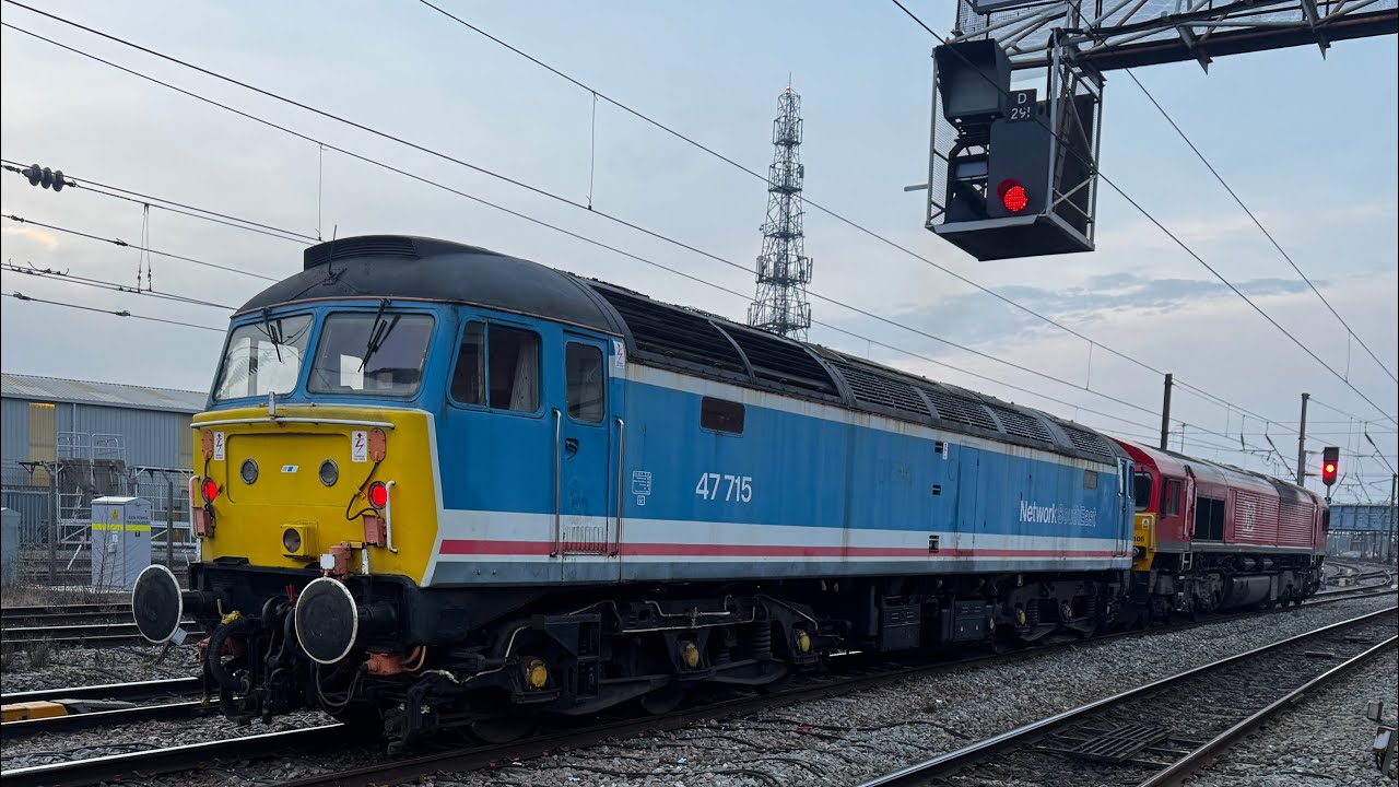 Train Spotting at Doncaster Station 21/3/2025