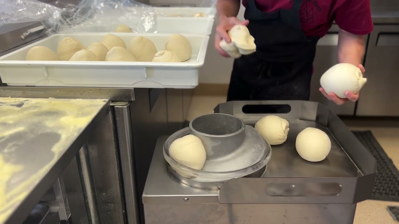 Pizza dough rounder: how it saves me time & money.
