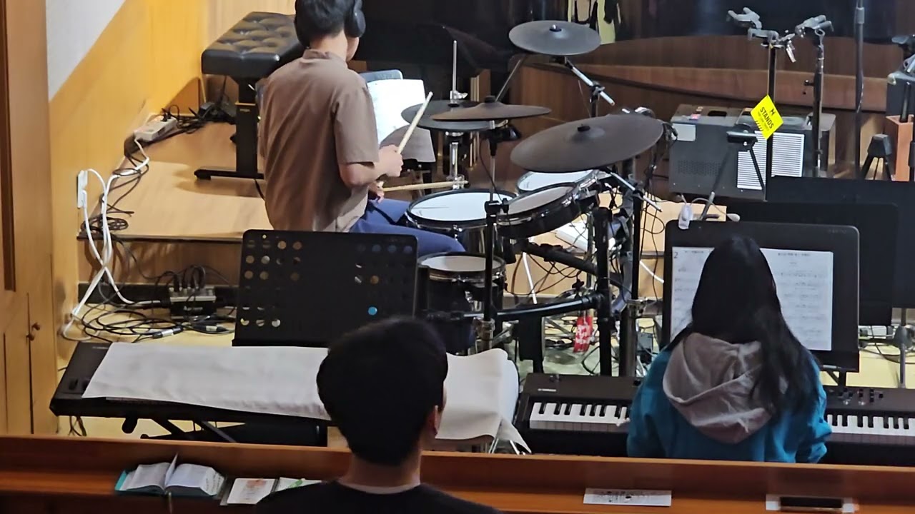 260308 서울숲교회 청년예배 드럼