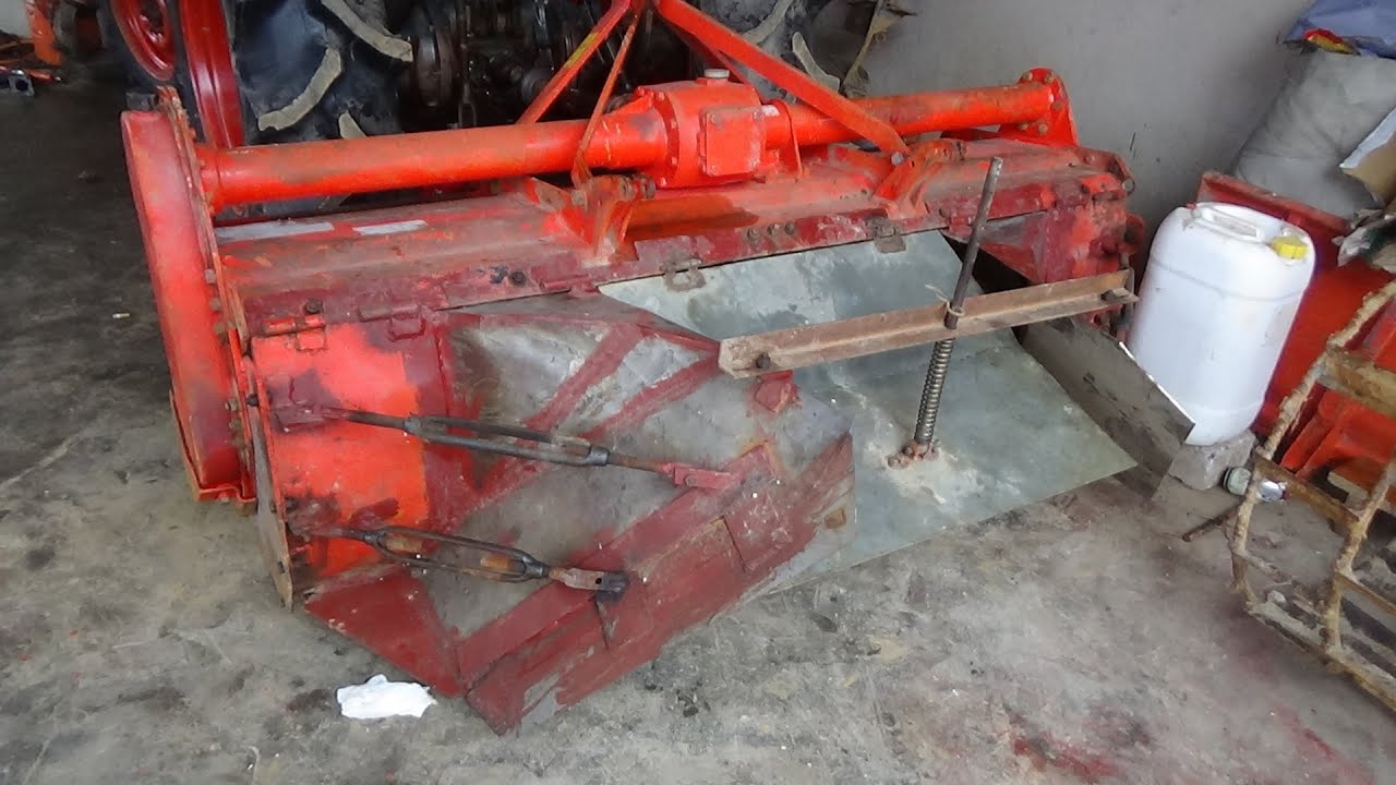 Chế ép Luống Máy Cày  Kubota L5018 chạy dàn xới KRX 182