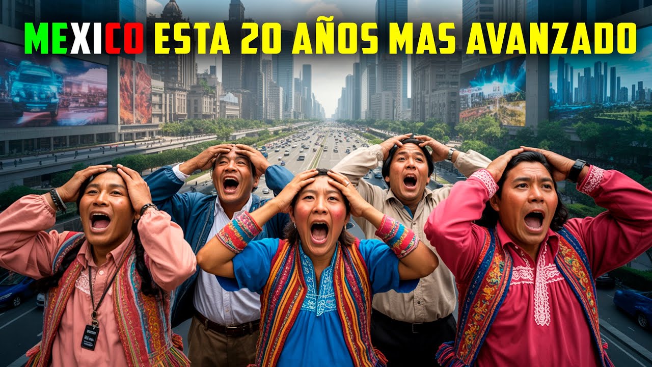 😱 PERUANOS SE SIENTEN ENGAÑADOS VISITANDO MÉXICO | Descubren un país 20 años más avanzado