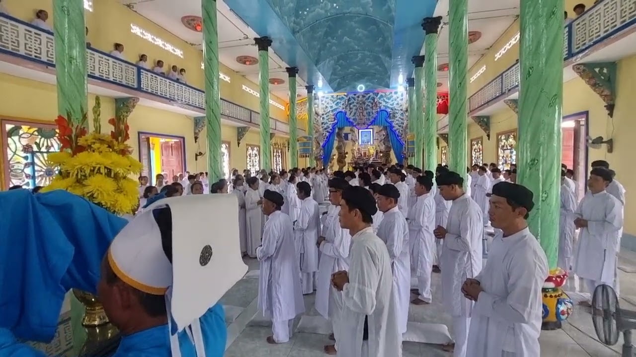 ĐẠI LỄ 15 tháng 10 năm giáp thìn ngày khai ĐẠI ĐẠO TAM KỲ PHỔ ĐỘ