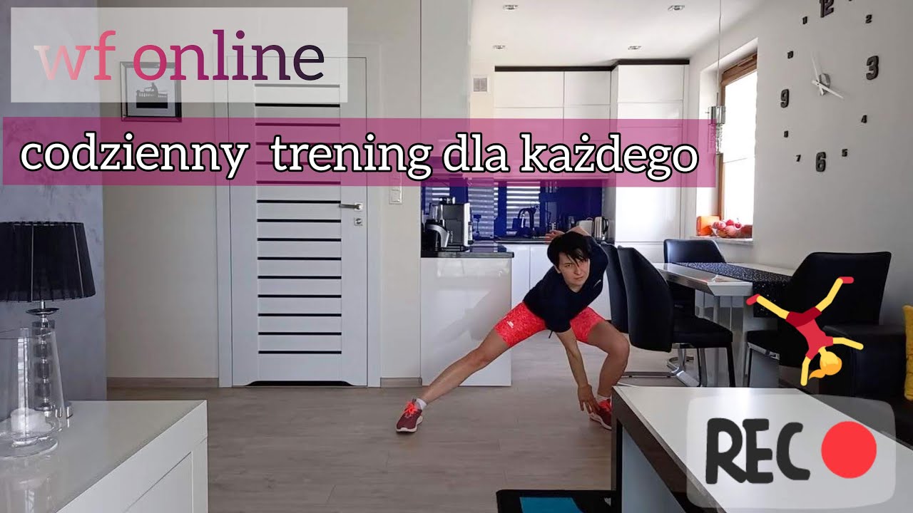 #45 Codzienny trening całego ciała | łatwe ćwiczenia do wykonania w domu.