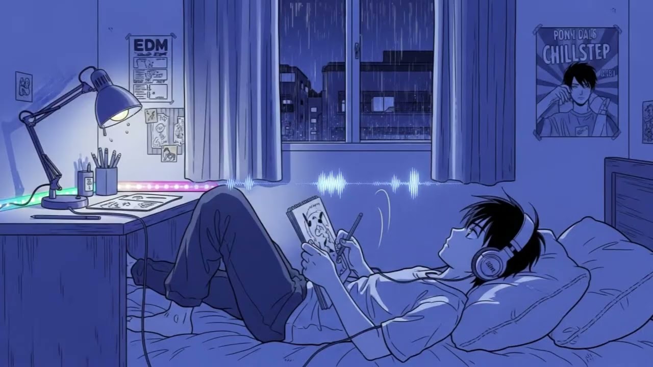 Lofi Rain Music for Studying & Deep Focus | Chill Beats