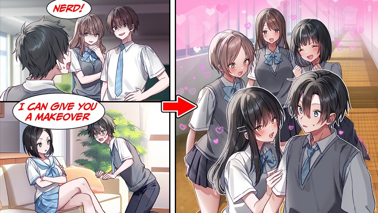 [Manga Dub] My sister gave me a makeover and I became the most popular boy in school [RomCom]