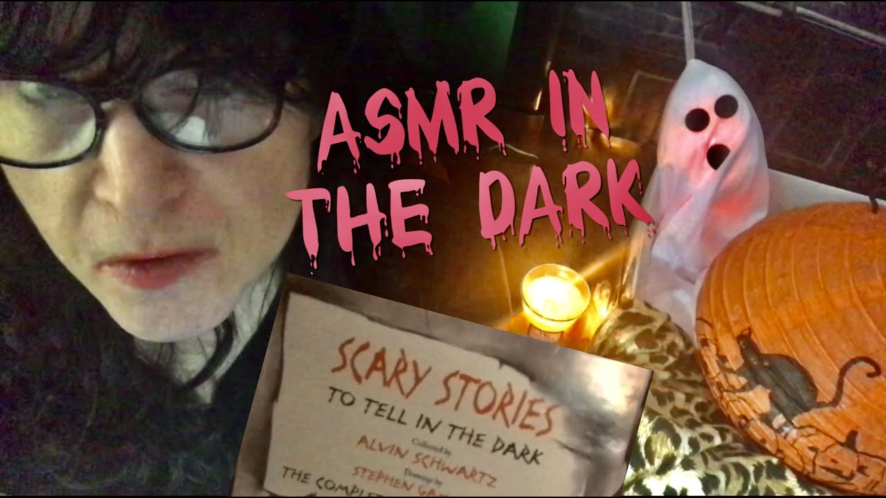 One Hour Quiet ASMR Reading to you Scary Stories to Tell in the Dark, some rambling after 30:00 mm