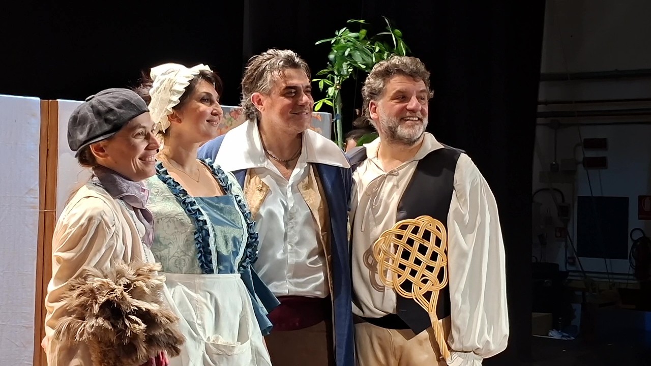 【1.La Serva Padrona a Castelnuovo Berardenga】Klara e Compagnia in prova