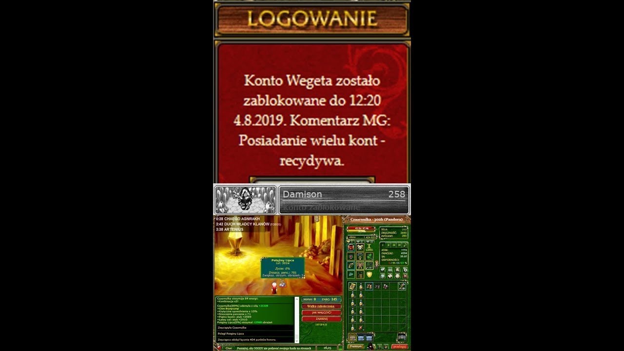 WSZYSTKIE BOTY ZBANOWANE! WOLNE EXPOWISKA MARGONEM