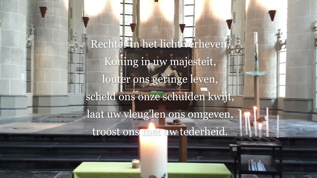 Lied 1008, Rechter in het licht verheven