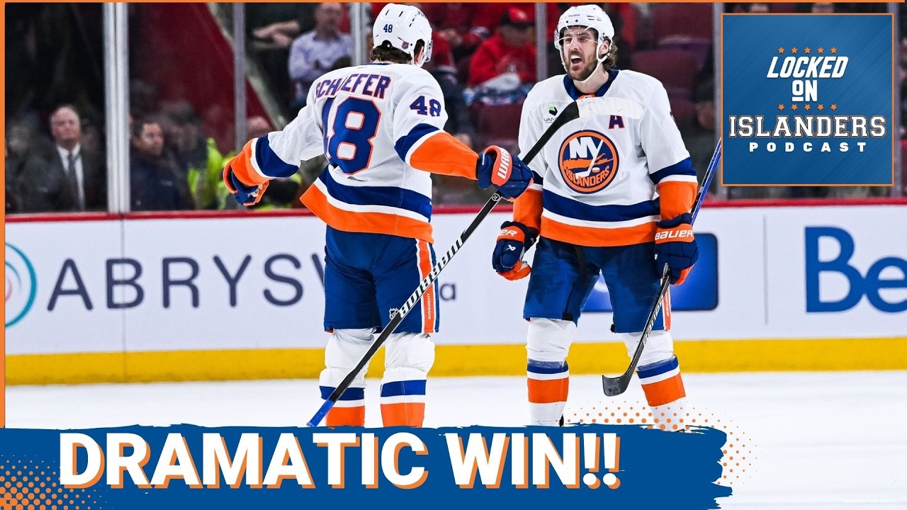 GAME-CHANGER: Matthew Schaefer’s Heroics IGNITE Islanders Playoff PUSH in Overtime Thriller