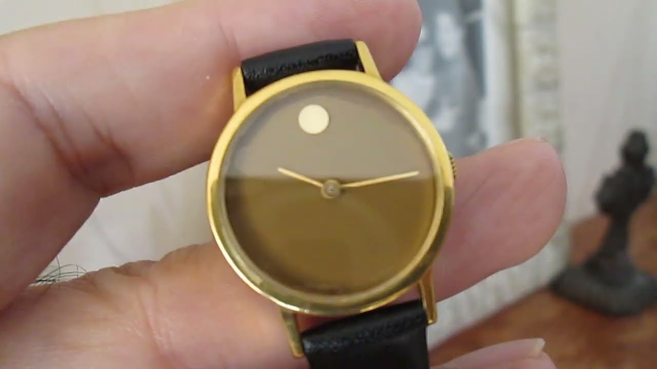 Reloj Movado Zenith Vintage Chapa Oro Cuerda Suizo
