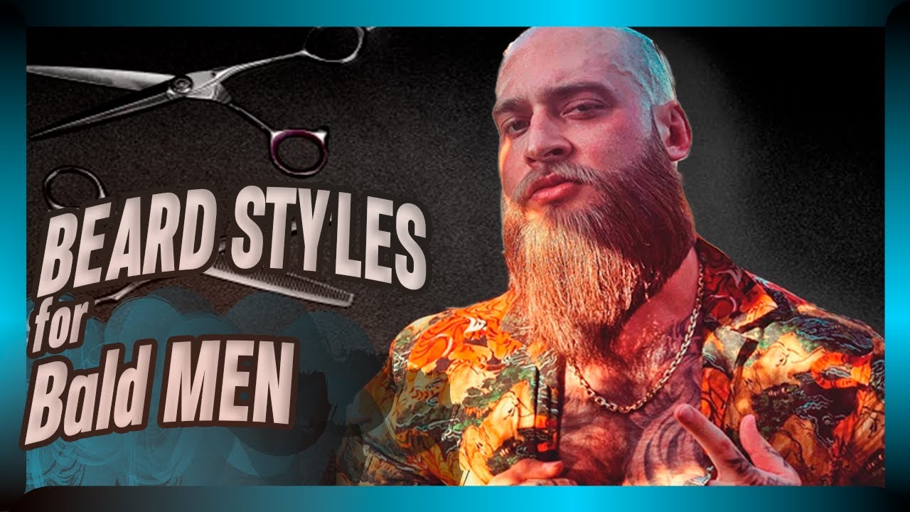 💈 15 BEARD STYLES for BALD MEN 2022 ✂️ BARBER SHOP ACADEMY Secrets 🪒 Beard Styles for Men