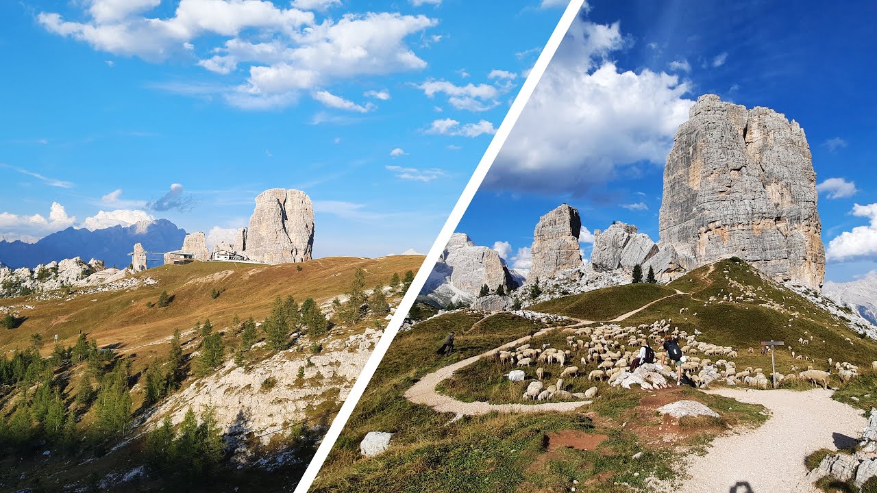 Cinque Torri in the Dolomites: 5 Rock Towers