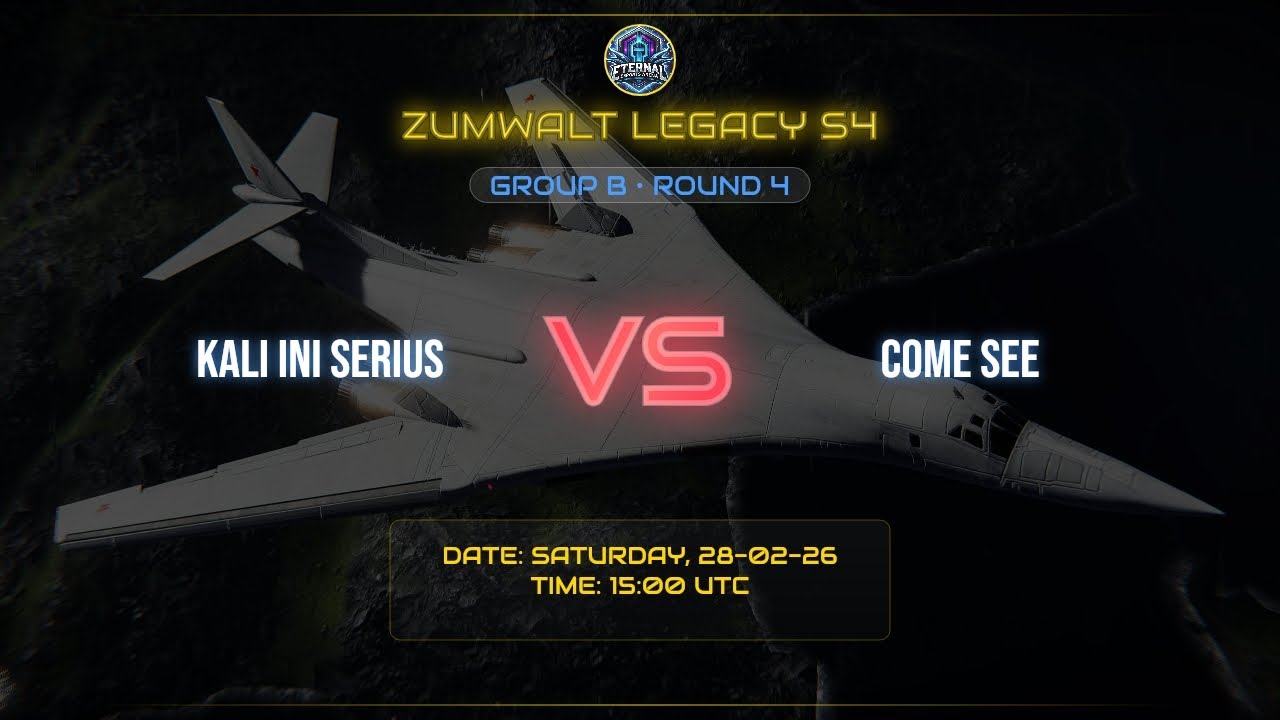 Match 1 |  KALI INI SERIUS vs COME SEE | ZL S4 | GB | R4| EEA