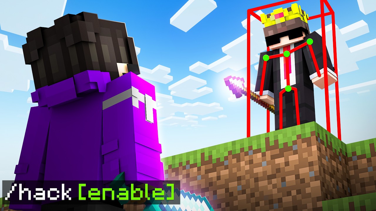 Secretly Using Hacks in This Minecraft SMP&hellip;