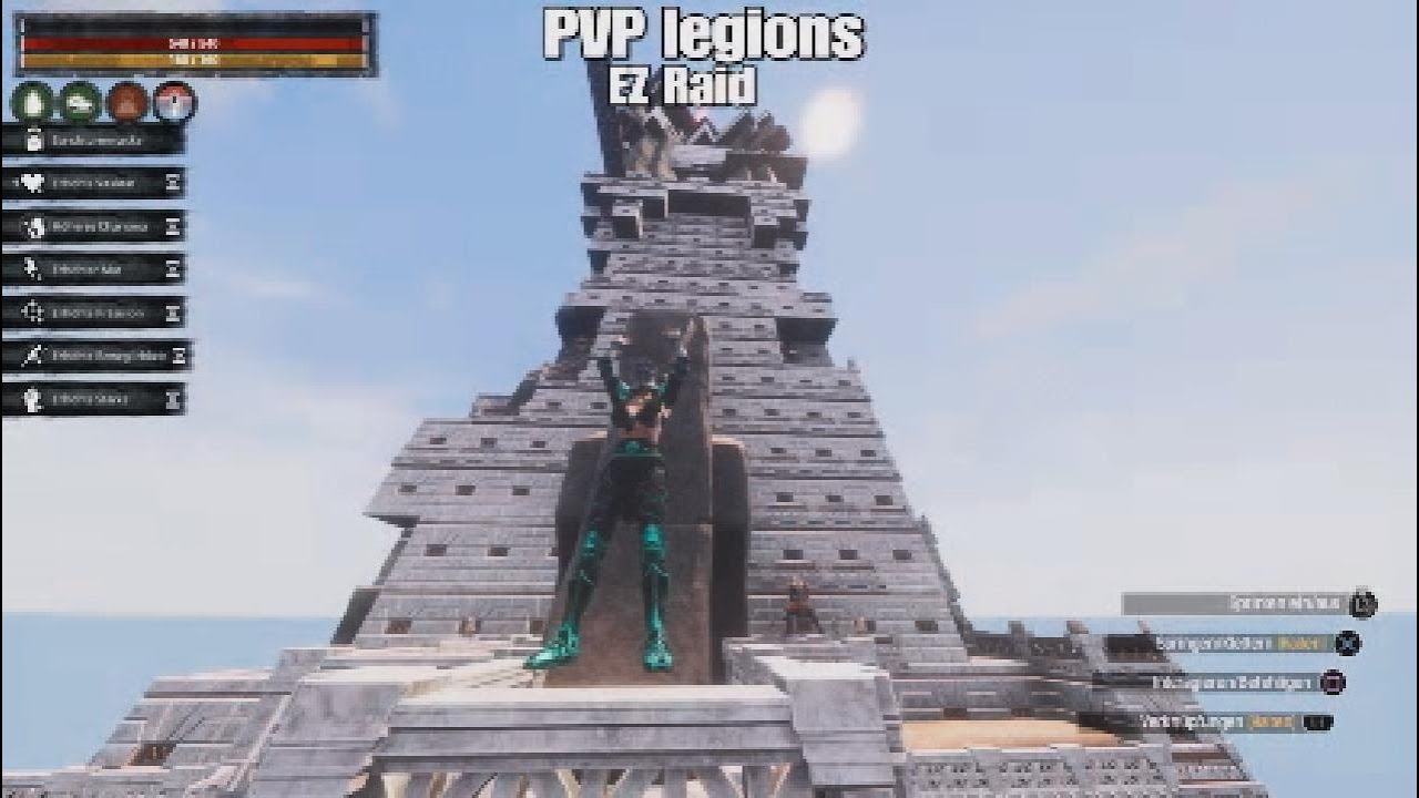 Conan exiles PvP #35 [Appolloッ] PVP legions Raid EZ