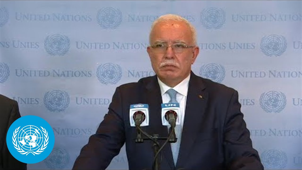 Palestine on the current situation - Media Stakeout (20 May 2021) [English & Arabic]