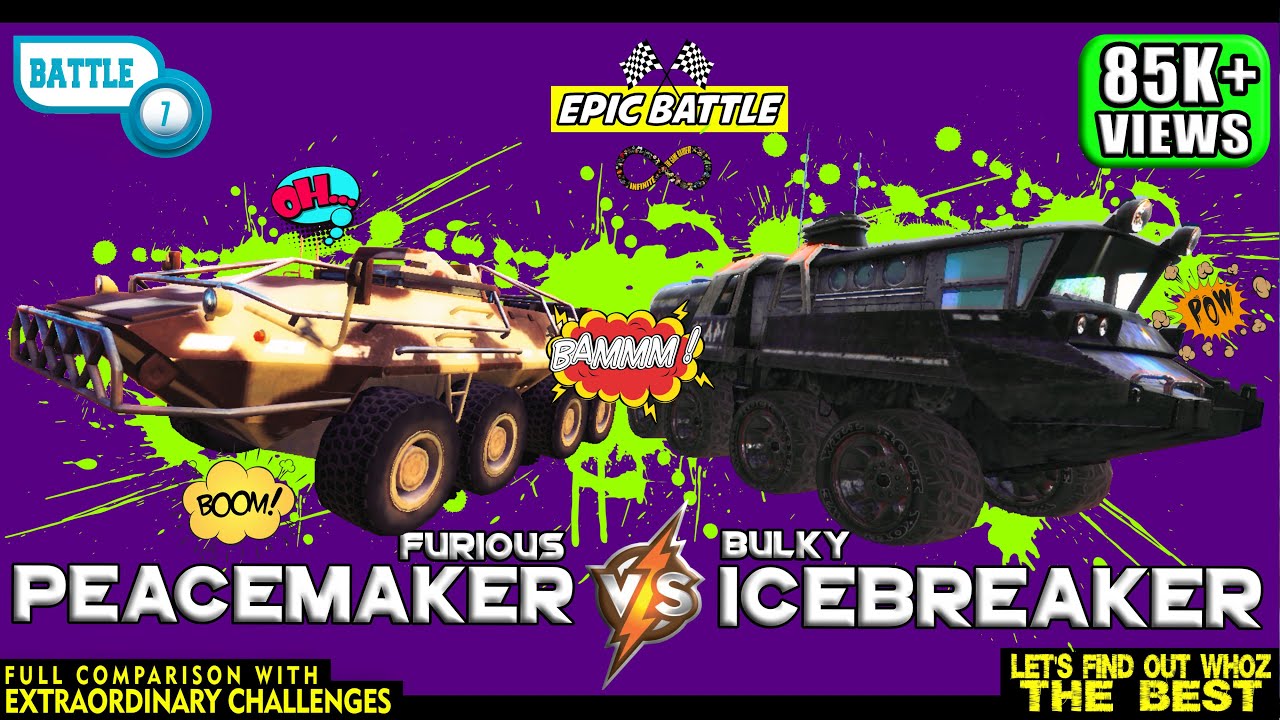 OFF THE ROAD PEACEMAKER VS ICE BREAKER | INFINITE OPEN WORLD DRIVING OTR | ANDROID GAMEPLAY HD