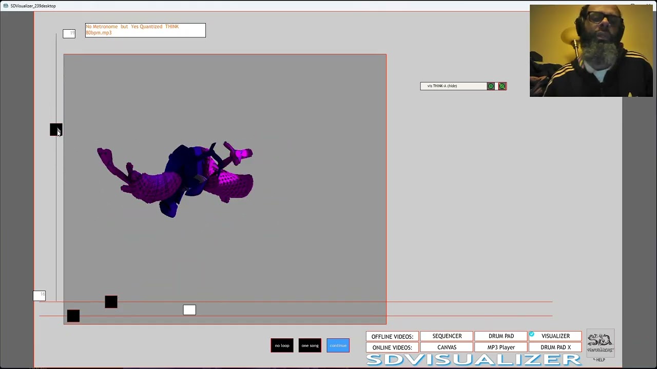 SD Visualizer, best demo version (09 january 2025 thursday 9:19pm) [THINK] lineart
