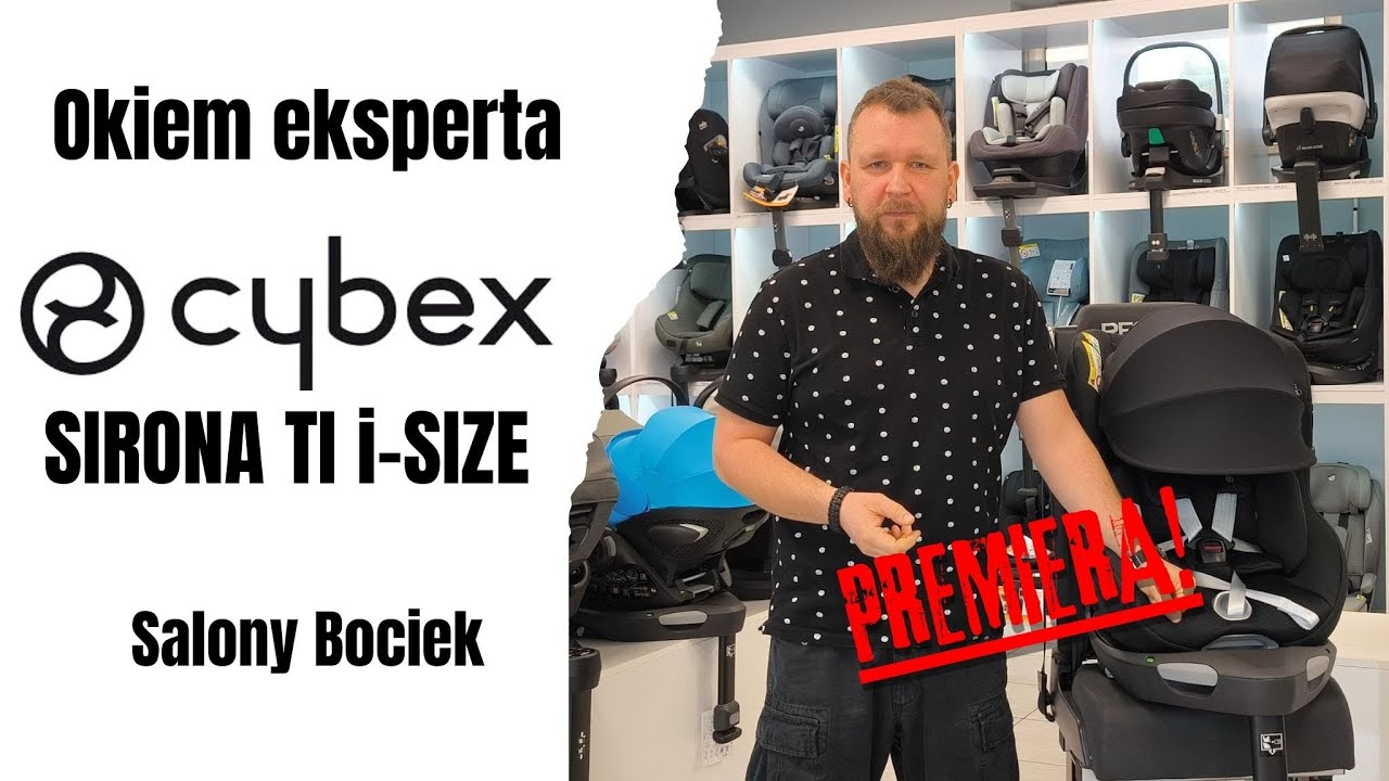 Cybex Sirona TI i-Size _ fotelik obrotowy okiem eksperta - Bociek.eu