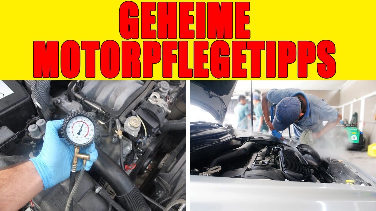 13 geheime Motorpflege-Tipps – So hält dein Motor ewig!