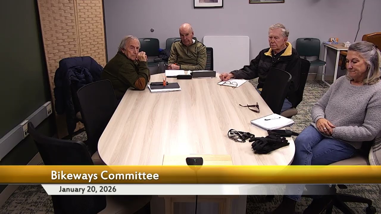 Bikeways Committee Meeting January 20, 2026