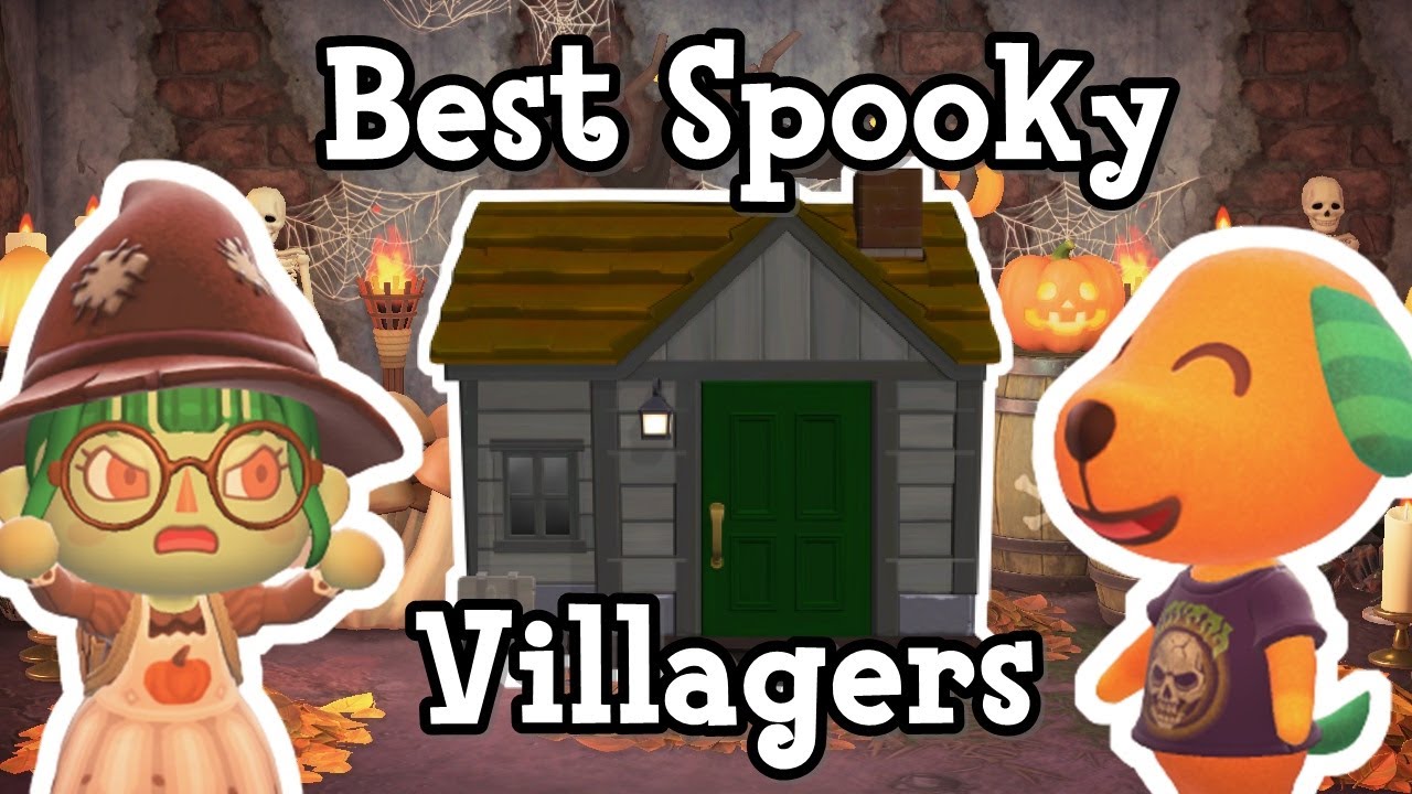 BEST Halloween Villagers & Houses | Animal Crossing: New Horizons 🎃
