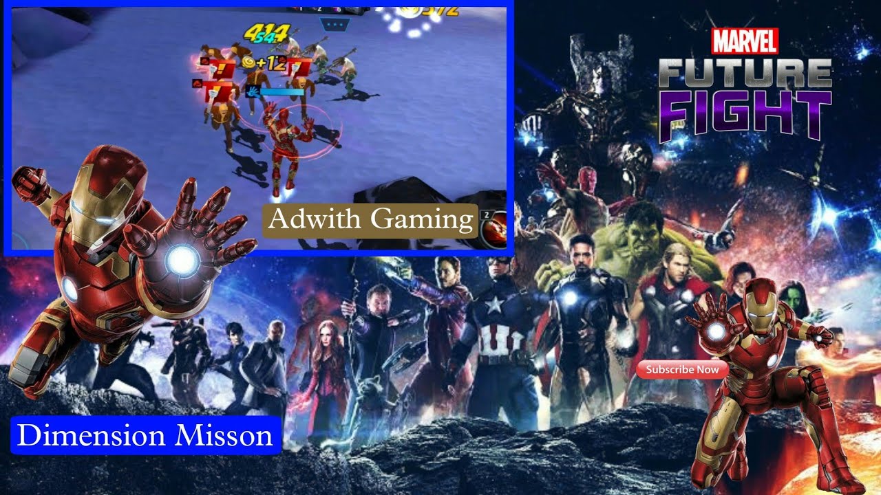 Marvel Future Fight | Dimension Mission | Marvel Future Fight Gameplay 2021 | Tony Stark | Hello