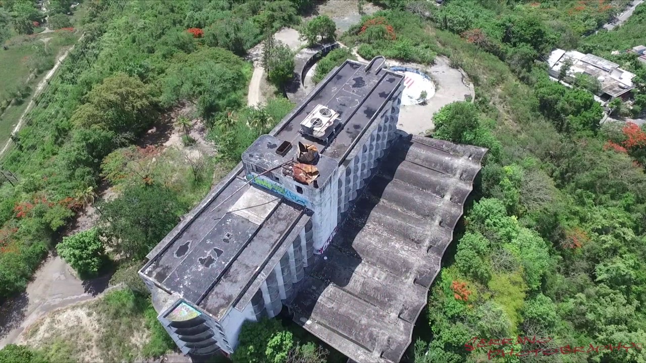 Hotel Ponce Intercontinental Abandonado En La Ciudad De Ponce P.R Drone Flight