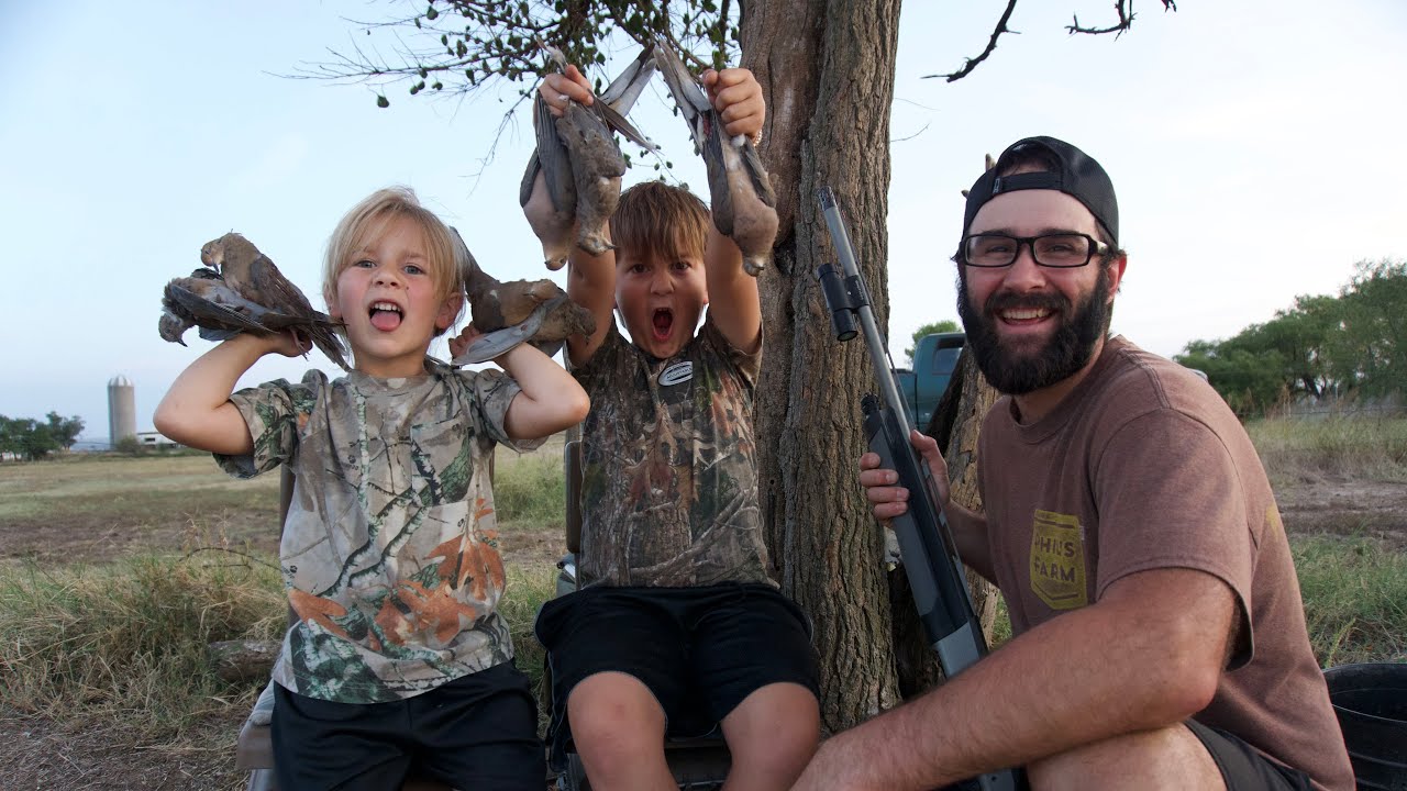 Dove Hunting with My Kids!!! (First Time)