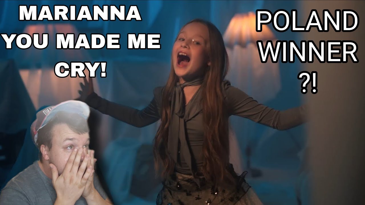Reaction - Marianna Kłos - Brightest Light - Poland - Official Music Video - Junior Eurovision 2025