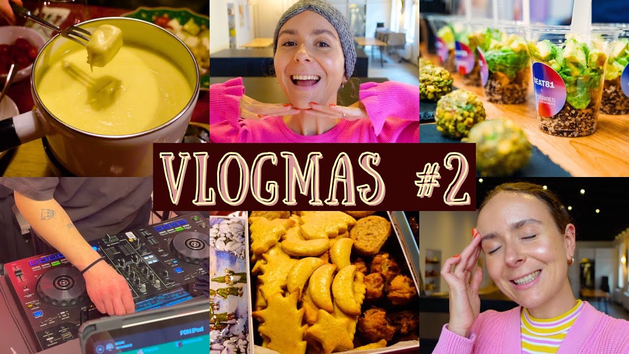 Kekse backen, Kühlschrank-Tour, Eröffnungsparty & Gesund trotz Weihnachtsnaschereien | VLOGMAS #2