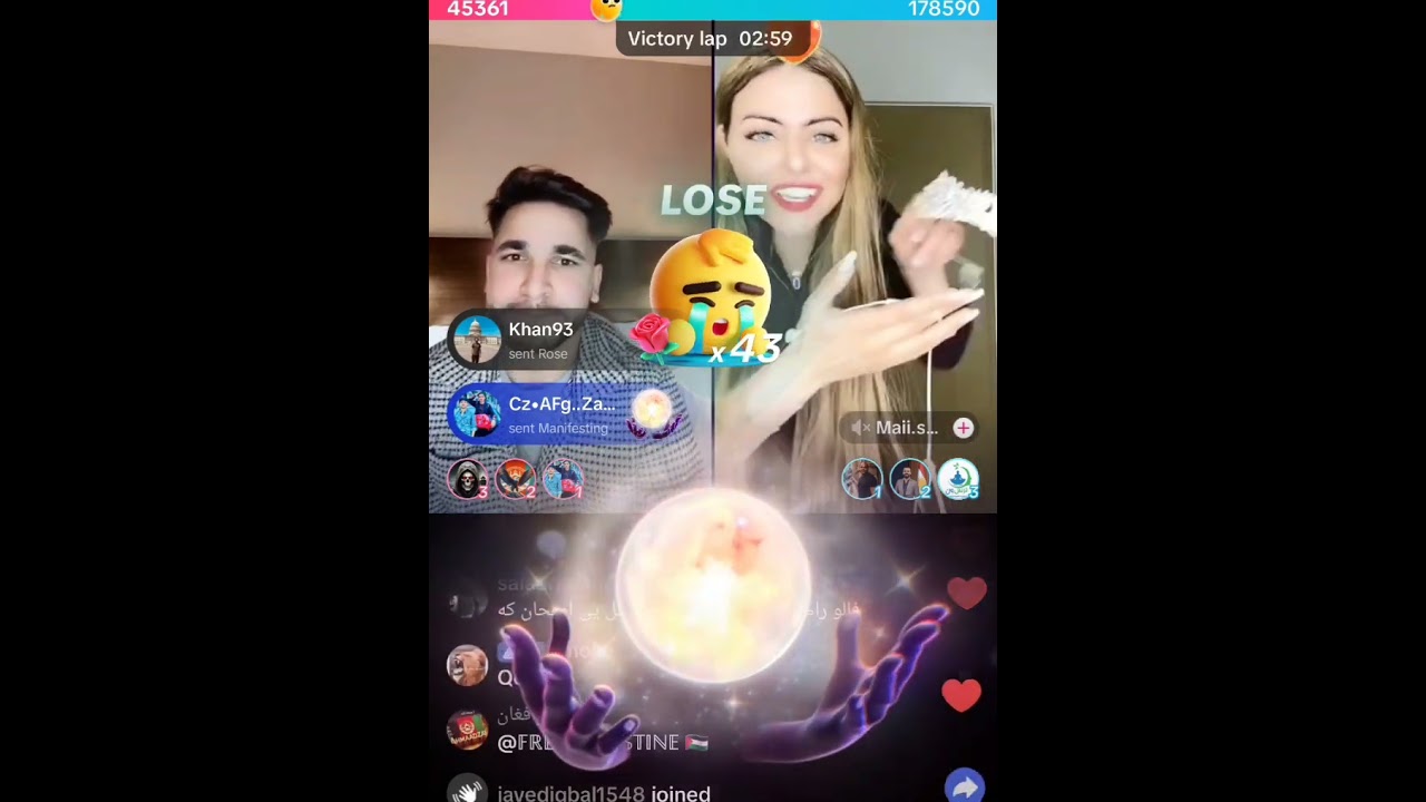 Waliullah and maii salaama khokli live tiktok match video tar akheera ogory entertaining gapshap
