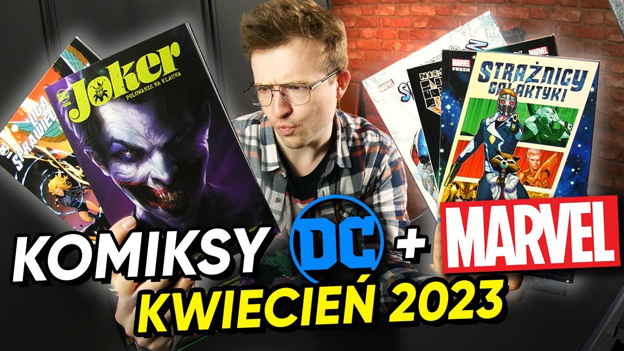 POTĘŻNY Joker, Amazing SPIDER-MAN Straczynskiego | Premiery Marvela i DC - kwiecień 2023