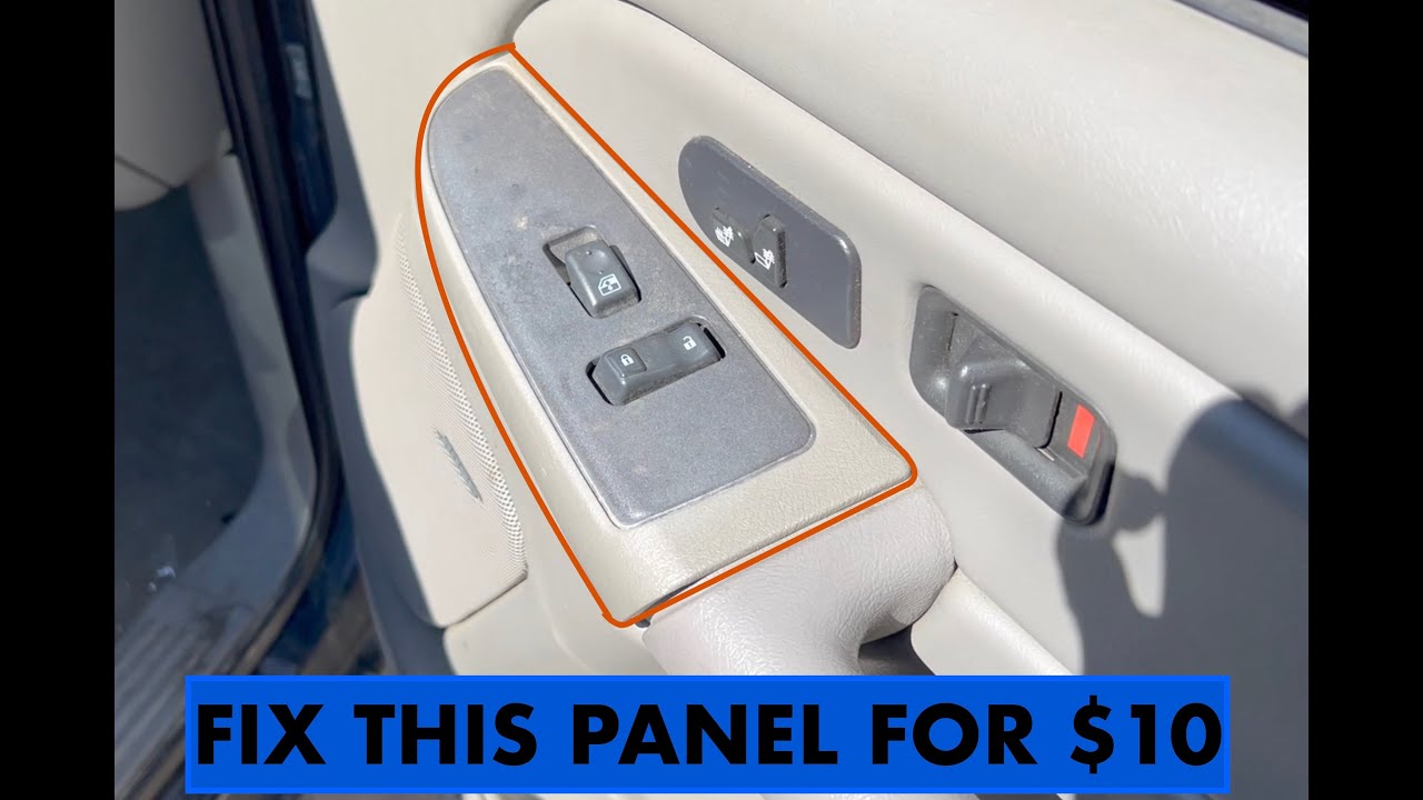 FIX BROKEN WINDOW SWITCH PANEL - 1999-2006 Silverado - Tahoe - Sierra - Escalade - Avalanche