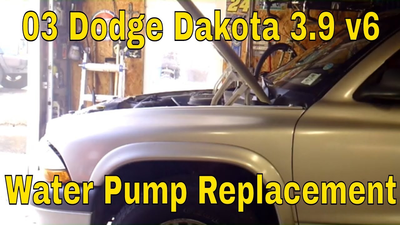 2003 Dodge Dakota 3.6 Water Pump Replacement