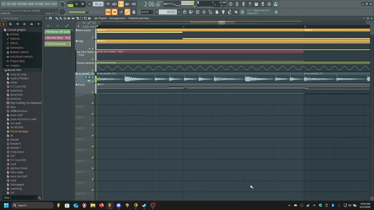 evil horror game song