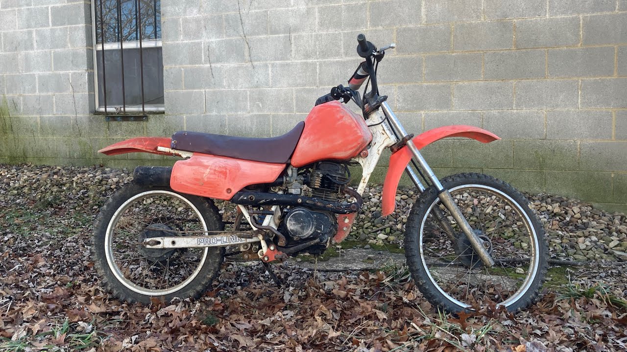 Bringing a 1987 Honda XR100R back to life!