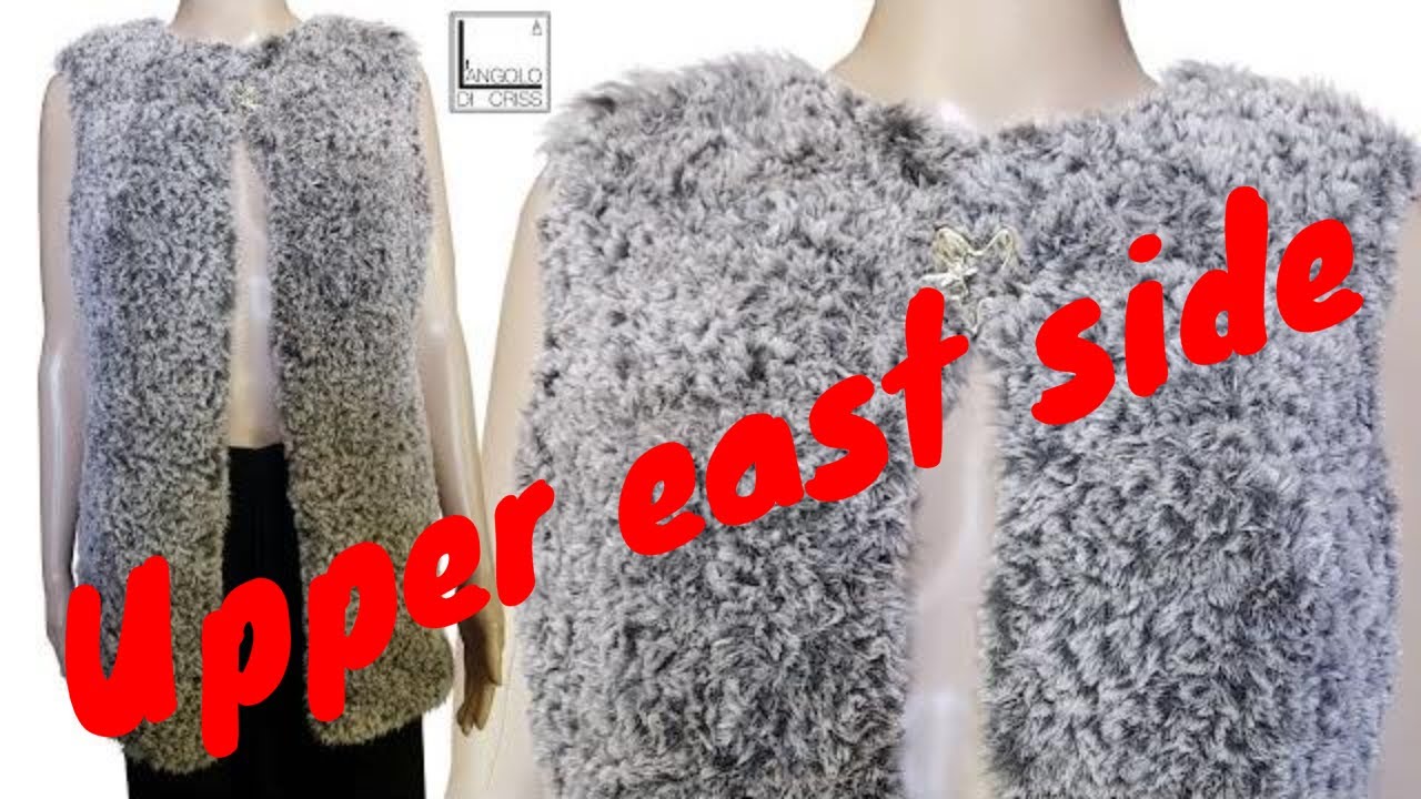 TUTORIAL Gilet donna all'uncinetto 